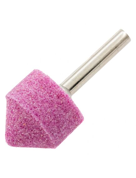 Шарошка абразивная конус 25 x 25 x 6 мм F46 3 шт MATRIX 76004, фото , изображение 2 - Метэкс