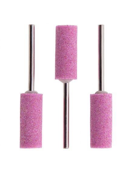 Шарошка абразивная цилиндр удлиненный 10 x 25 x 3 мм F80 3 шт MATRIX 76008, фото , изображение 5 - Метэкс