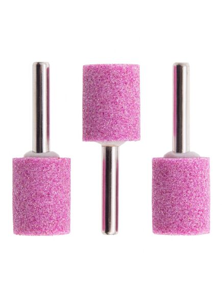 Шарошка абразивная цилиндр 19 x 25 x 6 мм F46 3 шт MATRIX 76017, фото , изображение 5 - Метэкс