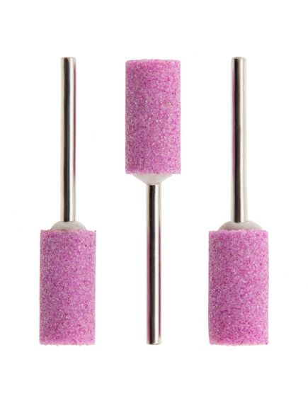 Шарошка абразивная цилиндр 10 x 20 x 3 мм F80 3 шт MATRIX 76018, фото , изображение 5 - Метэкс