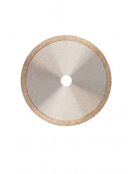 Диск алмазный 180 х 22,2 мм сплошной c лазерной перфорацией мокрое резание GROSS 73041, фото , изображение 2 - Метэкс