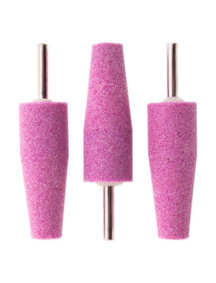 Шарошка абразивная конус удлиненный 25 х 70 x 6 мм F46 3 шт MATRIX 76000, фото , изображение 5 - Метэкс