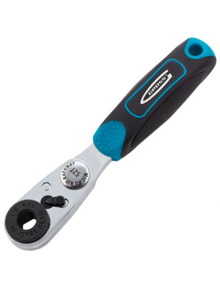 Набор бит 1/4 магнитный адаптер сталь пластиковый кейс 33 предмета GROSS 11365, фото , изображение 3 - Метэкс