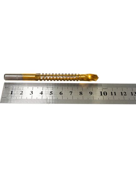 Сверло-фреза 8 мм универсальное нитридтитановое покрытие MATRIX 72828, фото , изображение 2 - Метэкс