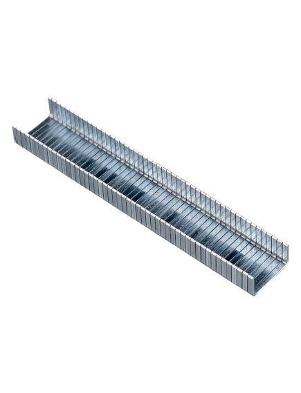 Скобы 6 мм для мебельного степлера тип 140 закаленные 1000 шт MATRIX 41306, фото , изображение 3 - Метэкс