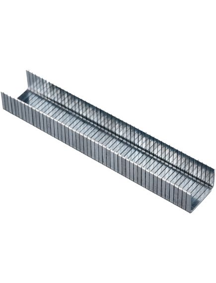 Скобы 8 мм для мебельного степлера тип 140 закаленные 1000 шт MATRIX 41308, фото , изображение 2 - Метэкс