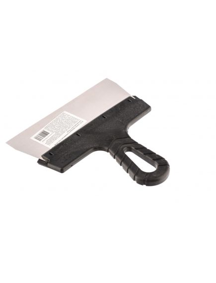 Шпатель фасадный из нержавеющей стали 200 мм пластмассовая ручка SPARTA 85150, фото , изображение 2 - Метэкс