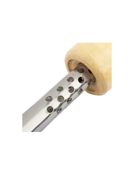 Паяльник 60 Вт с ручкой из дерева 220 В SPARTA 913103, фото , изображение 5 - Метэкс