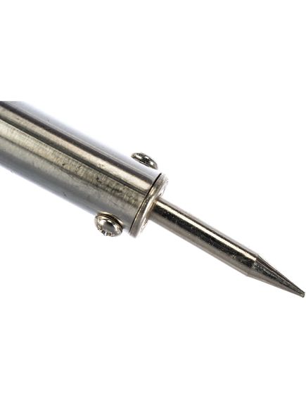 Паяльник 60 Вт с ручкой из дерева 220 В SPARTA 913103, фото , изображение 6 - Метэкс