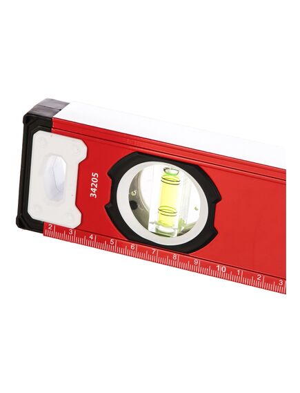 Уровень алюминиевый 1500 мм фрезерованный 3 глазка рукоятки MATRIX 34205, фото , изображение 2 - Метэкс