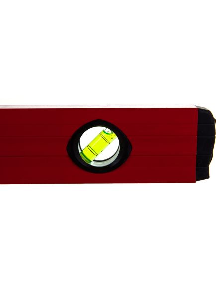 Уровень алюминиевый 1000 мм фрезерованный 3 глазка 2 эргономичные ручки MATRIX 33228, фото , изображение 2 - Метэкс