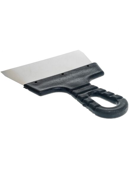 Шпатель фасадный из нержавеющей стали 150 мм пластмассовая ручка SPARTA 85149, фото , изображение 2 - Метэкс