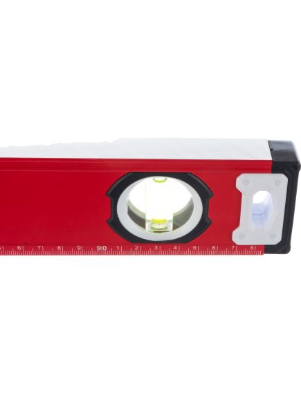 Уровень алюминиевый 1000 мм фрезерованный 3 глазка рукоятки MATRIX 34203, фото , изображение 2 - Метэкс