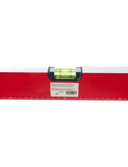 Уровень алюминиевый 1000 мм фрезерованный 3 глазка рукоятки MATRIX 34203, фото , изображение 3 - Метэкс