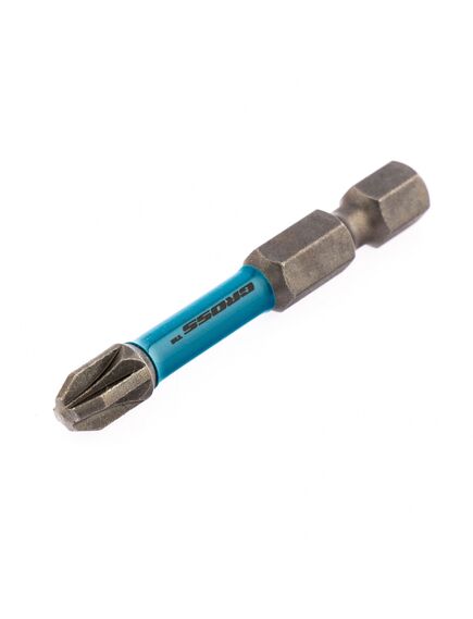 Набор бит торсионных PZ3 x 50 мм для ударных шуруповертов 10 шт GROSS 11496, фото , изображение 3 - Метэкс