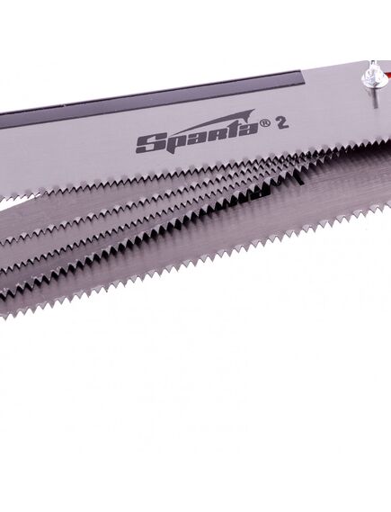 Ножовка по дереву 350 мм 5 сменных полотен пластиковая рукоятка SPARTA 231255, фото , изображение 3 - Метэкс