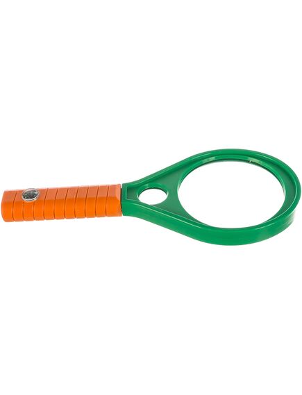 Лупа 4 кратная и 6 кратная D 70 и 20 м с рукояткой SPARTA 913745, фото , изображение 3 - Метэкс