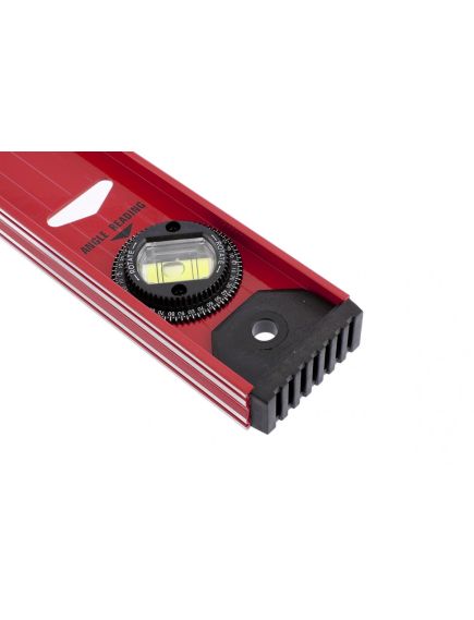 Уровень алюминиевый 800 мм "Рельс" 3 глазка усиленный MATRIX 34008, фото , изображение 2 - Метэкс