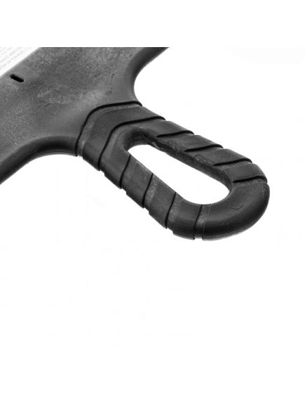 Шпатель из нержавеющей стали 300 мм зуб 10 х 10 мм пластмассовая ручка SPARTA 85130, фото , изображение 4 - Метэкс