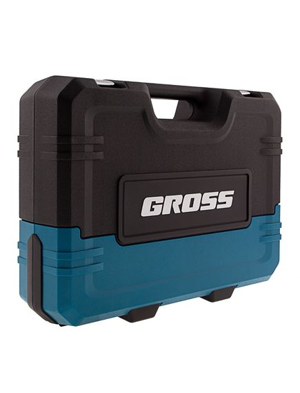 Набор инструментов 1/2", 1/4" 78 предметов 120 зубьев GROSS 14148, фото , изображение 12 - Метэкс