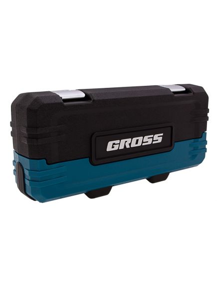 Набор инструментов 1/4" 42 предмета 120 зубьев GROSS 14146, фото , изображение 6 - Метэкс