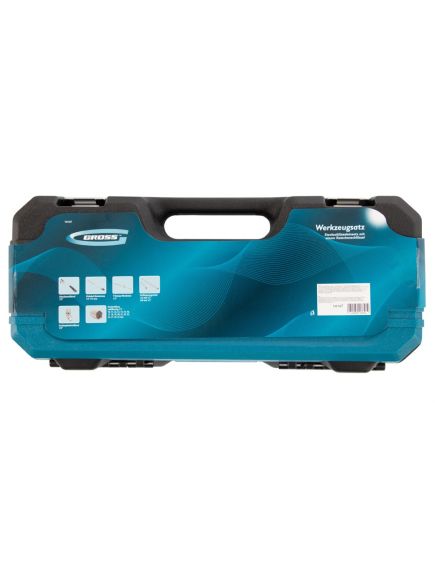 Набор инструментов 1/2" 24 предмета 120 зубьев GROSS 14147, фото , изображение 5 - Метэкс