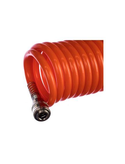 Шланг спиральный воздушный 10 м с быстросъемными соединениями STELS 57015, фото , изображение 2 - Метэкс