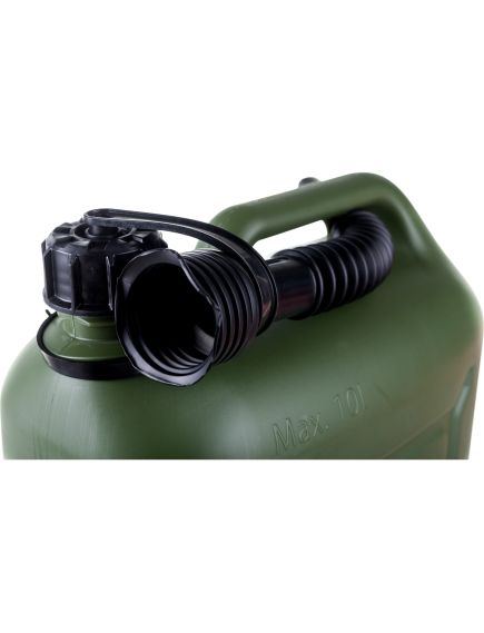 Канистра для ГСМ 10 л пластиковая усиленная STELS 53126, фото , изображение 9 - Метэкс