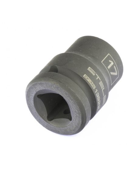 Головка торцевая ударная 1/2" 17 мм 6-гранная STELS 13922, фото , изображение 3 - Метэкс