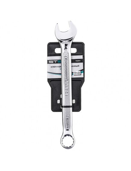 Ключ комбинированный 14 мм антислип STELS 15251, фото , изображение 4 - Метэкс