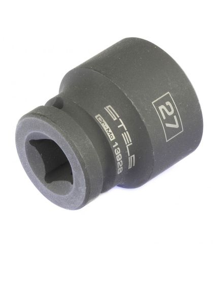 Головка торцевая ударная 1/2" 27 мм STELS 13928, фото , изображение 3 - Метэкс