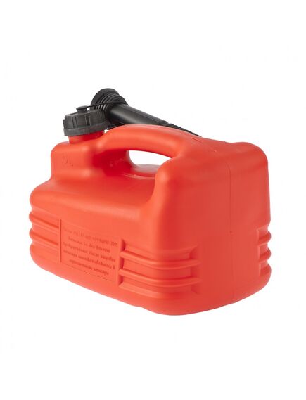 Канистра для ГСМ 5 л пластиковая STELS 53121, фото , изображение 3 - Метэкс
