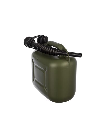 Канистра для ГСМ 5 л пластиковая усиленная STELS 53124, фото , изображение 3 - Метэкс