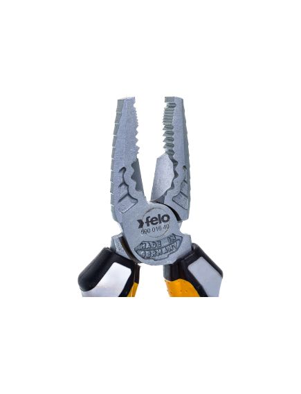 Плоскогубцы 165 мм трехкомпонентные рукоятки FELO 59001640, фото , изображение 4 - Метэкс