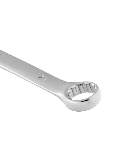 Ключ комбинированный 21 мм матовый хром STELS 15225, фото , изображение 3 - Метэкс