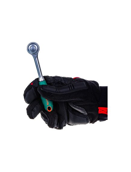 Ключ трещоточный 1/4" 135 мм 72 зубца JONNESWAY R3502, фото , изображение 3 - Метэкс