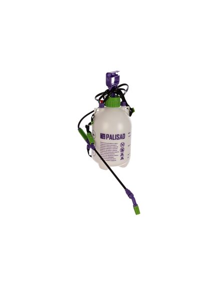 Опрыскиватель ручной 5 л с насосом и шлангом PALISAD 64740, фото , изображение 2 - Метэкс