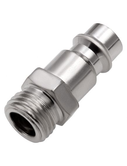 Ниппель универсальный быстросъемный ("папа") 1/4 внешняя резьба 2 шт STELS 57053, фото , изображение 2 - Метэкс