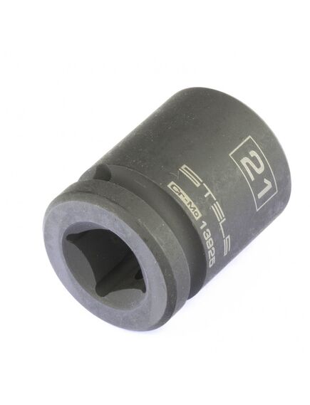 Головка торцевая ударная 1/2" 21 мм STELS 13925, фото , изображение 3 - Метэкс