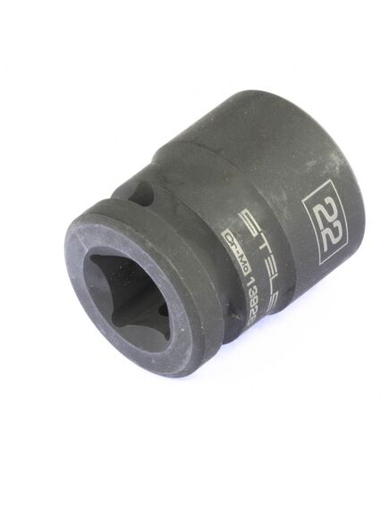 Головка торцевая ударная 1/2" 22 мм STELS 13926, фото , изображение 3 - Метэкс