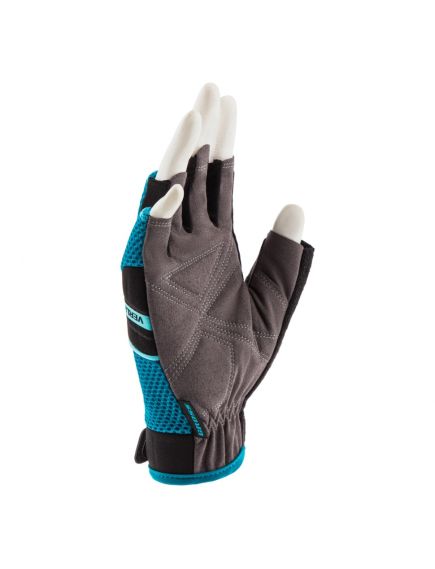 Перчатки комбинированные облегченные открытые пальцы Aktiv М GROSS 90315, фото , изображение 2 - Метэкс