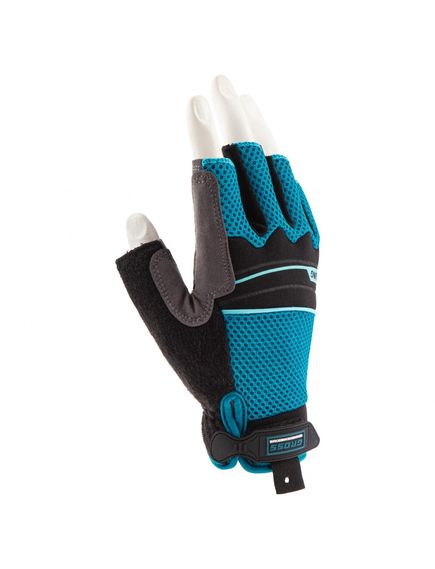 Перчатки комбинированные облегченные открытые пальцы Aktiv XL GROSS 90317, фото , изображение 4 - Метэкс