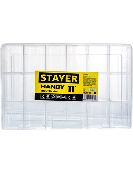 Органайзер пластиковый "HANDY-11" STAYER 38051-11, фото , изображение 4 - Метэкс