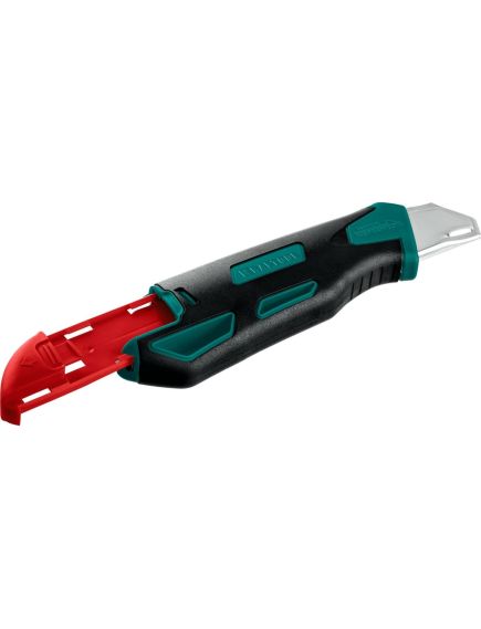 Нож 25 мм с двойным фиксатором GRAND-25 KRAFTOOL 09190, фото , изображение 3 - Метэкс