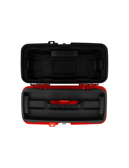 Ящик для инструмента 16" с металлическими замками 410x210x175 мм STELS 90746, фото , изображение 5 - Метэкс