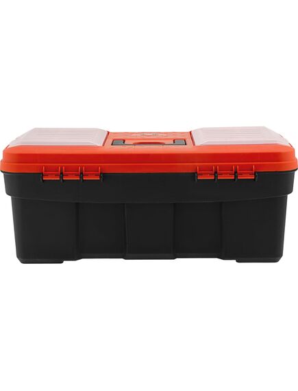 Ящик для инструмента 22" с металлическими замками 560x285x235 ммSTELS 90748, фото , изображение 3 - Метэкс