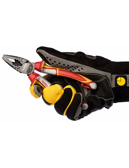 Плоскогубцы 160 мм диэлектрические двухкомпонентные рукоятки до 1000 В FELO 58001640, фото , изображение 5 - Метэкс