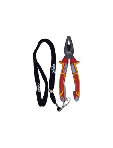 Плоскогубцы 160 мм диэлектрические двухкомпонентные рукоятки до 1000 В FELO 58001640, фото , изображение 11 - Метэкс