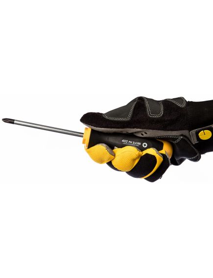 Отвертка PZ2 x 100 мм Ergonic FELO 40120310, фото , изображение 3 - Метэкс