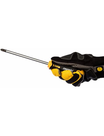 Отвертка PZ3 x 150 мм Ergonic FELO 40130510, фото , изображение 4 - Метэкс